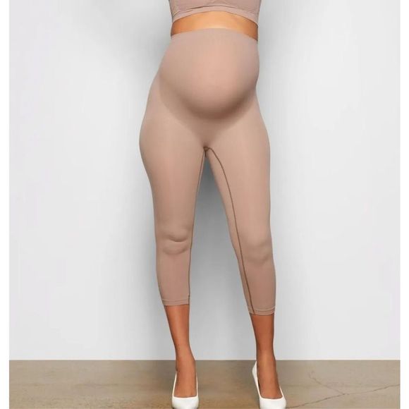 SKIMS Pants - SKIMS Maternity Shapewear Leggings Open Gusset - L/XL